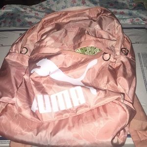 PUMA pink book bag * LOOK AT ALL PICTURES *